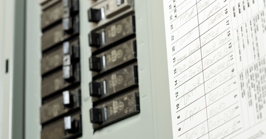 home electrical panel
